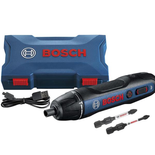 Parafusadeira GO 3.6V Bosch com Maleta e 2 Bits