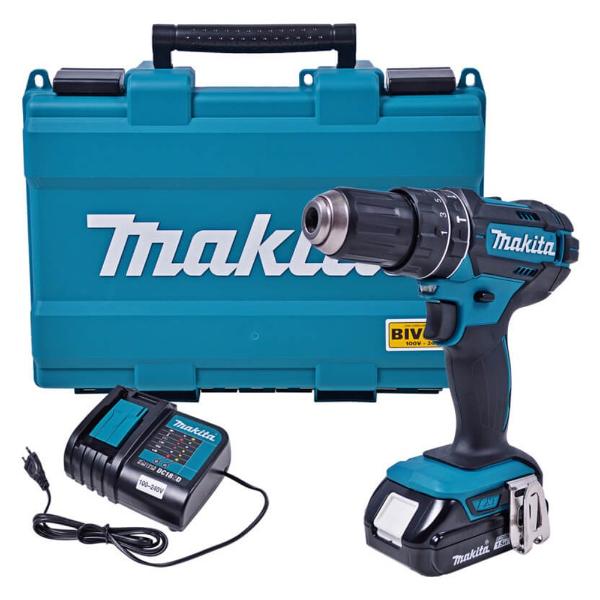 Parafusadeira e Furadeira de Impacto á Bateria - DHP482SY - Makita