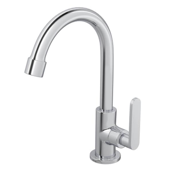 Torneira Para Lavatório Mesa Bica Alta Flex Plus Cromado 1198 C21 - Deca