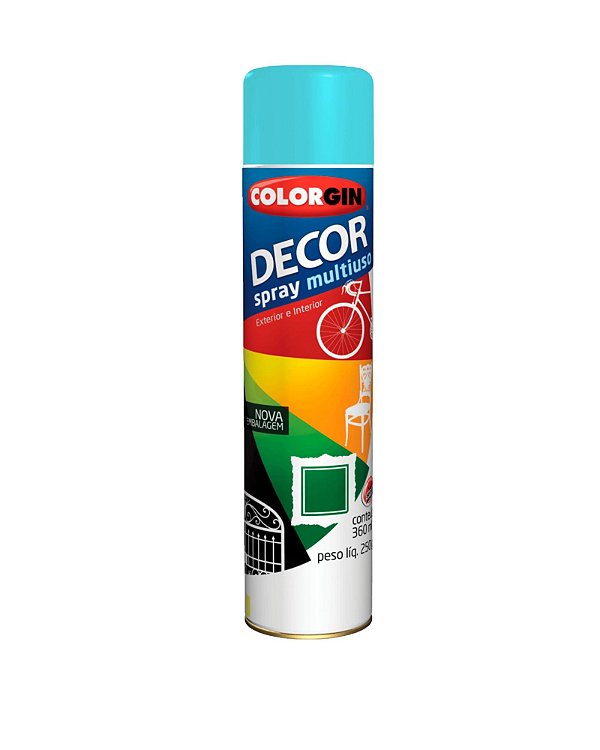 Tinta Spray Multiuso Decor Azul Ceu 863