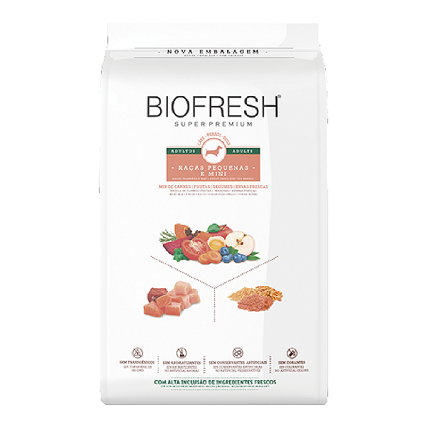 Biofresh Mix de Carnes Cão Adulto Raças Pequenas e Mini 3kg