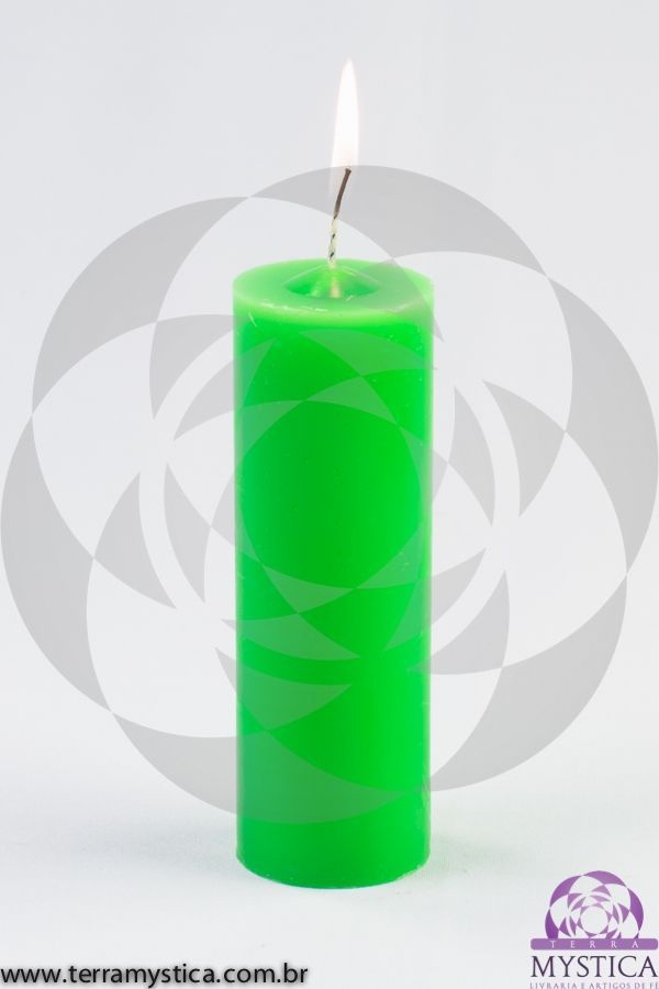 VELA 7 DIAS - Verde Florescente