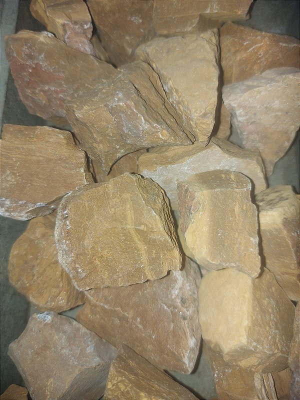 Pedra bruta tam M - Jaspe amarela