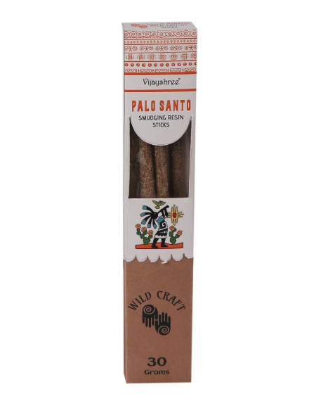 Incenso Vijayshree Golden Indiano Massala de Ervas - Palo Santo