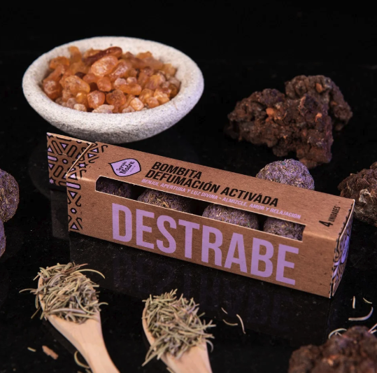Bombinha de Defumação Sagrada Madre Herbal - Desbloqueio 4 Unidades