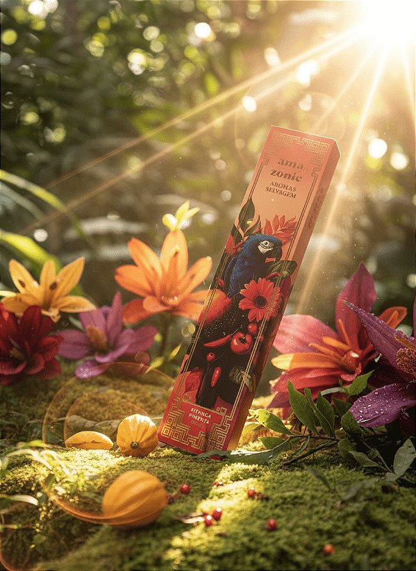 Incenso Linha Amazonic – Aromas Selvagens: Pitanga e Pimenta