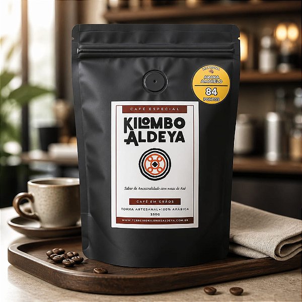 Café Kilombo Aldeia Arara Amarelo 250g - Grãos