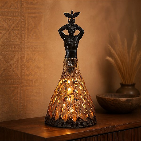 Luminária Sagrada Ossain – A Luz quevem da Mata e da Cura