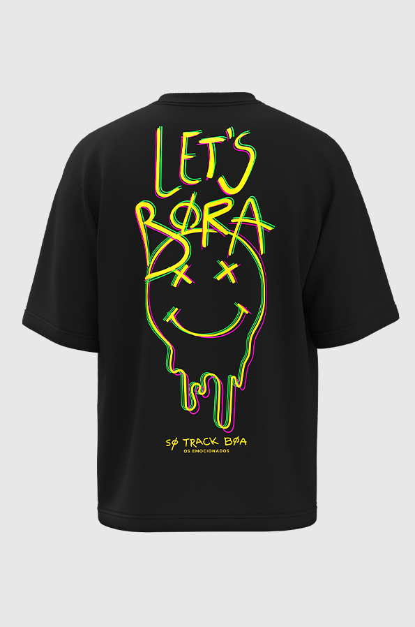 Camiseta Oversized Let's Bora