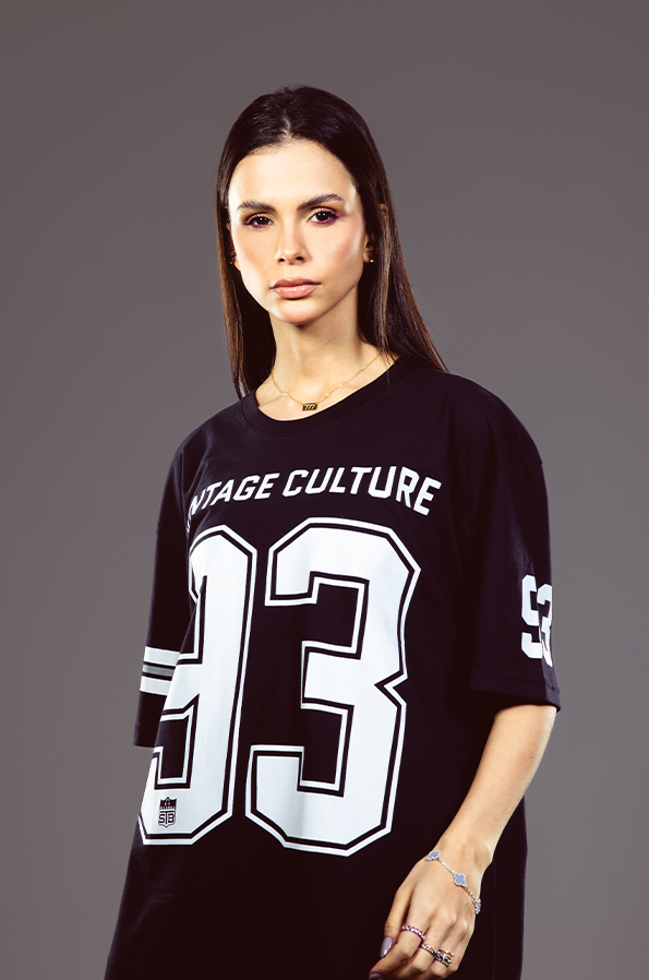 Camiseta Oversized Vintage Culture Football 93 - Só Track Boa