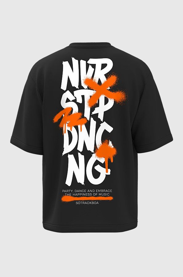Camiseta Oversized NVR STP DNCNG