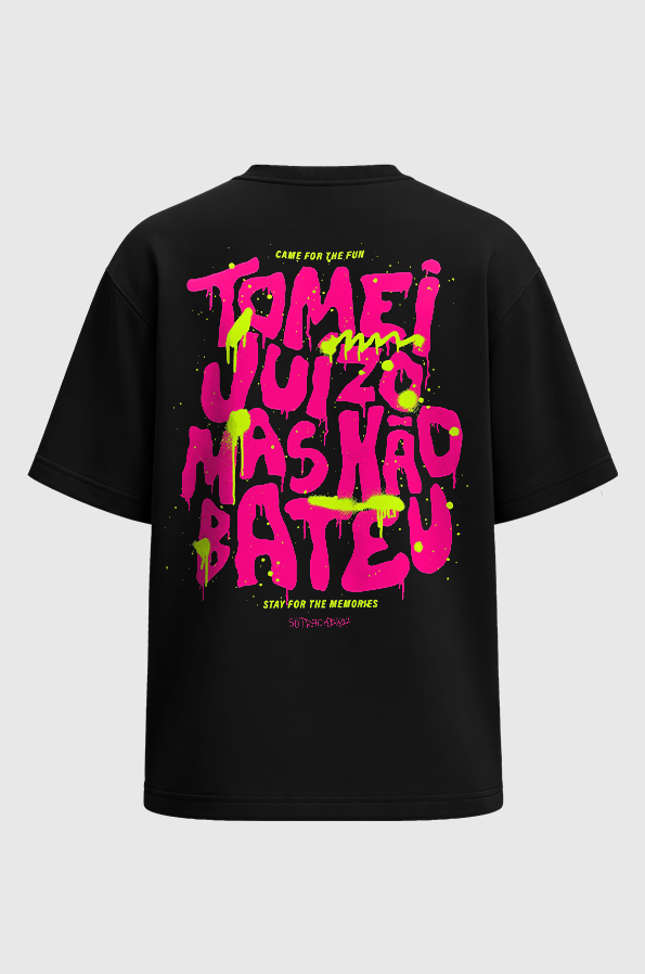 Camiseta Oversized Tomei Juízo