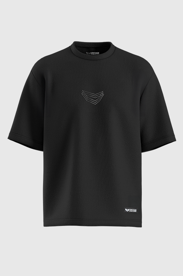 Camiseta Oversized Algodão Egípcio Vintage Culture Shadow Pulse