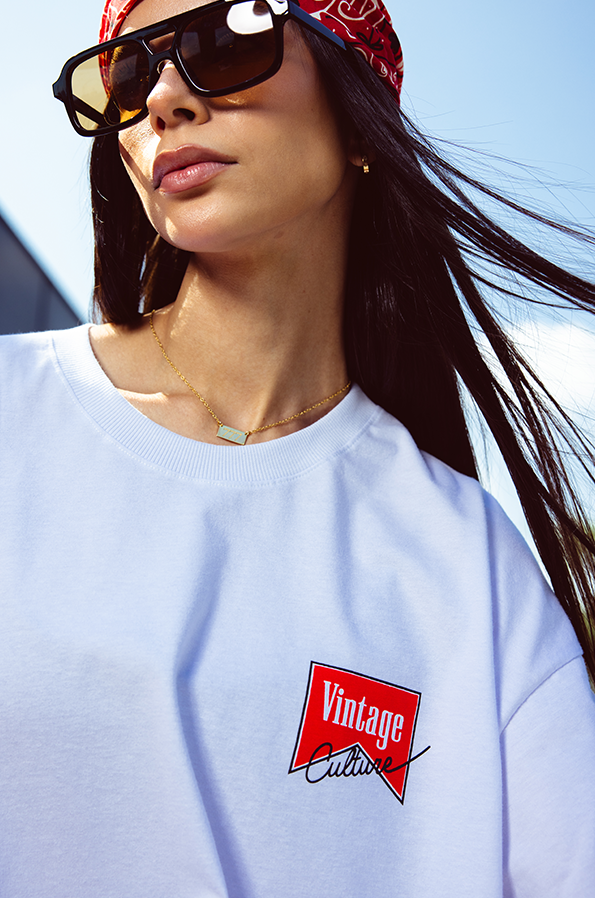 Camiseta Oversized Vintage Culture Track Burner - Só Track Boa