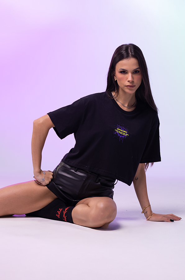 Cropped Oversized Can't Stop - Só Track Boa Clothing | Official