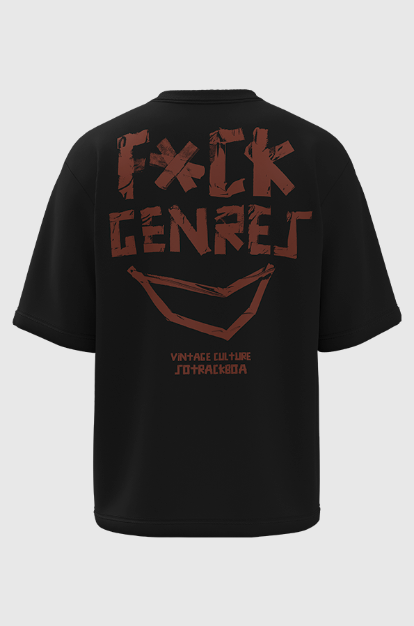 Camiseta Oversized Vintage Culture No Labels