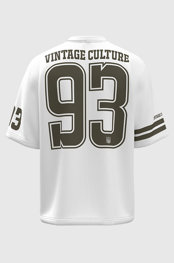 Camiseta Oversized Vintage Culture Dusk Football 93 Algodão
