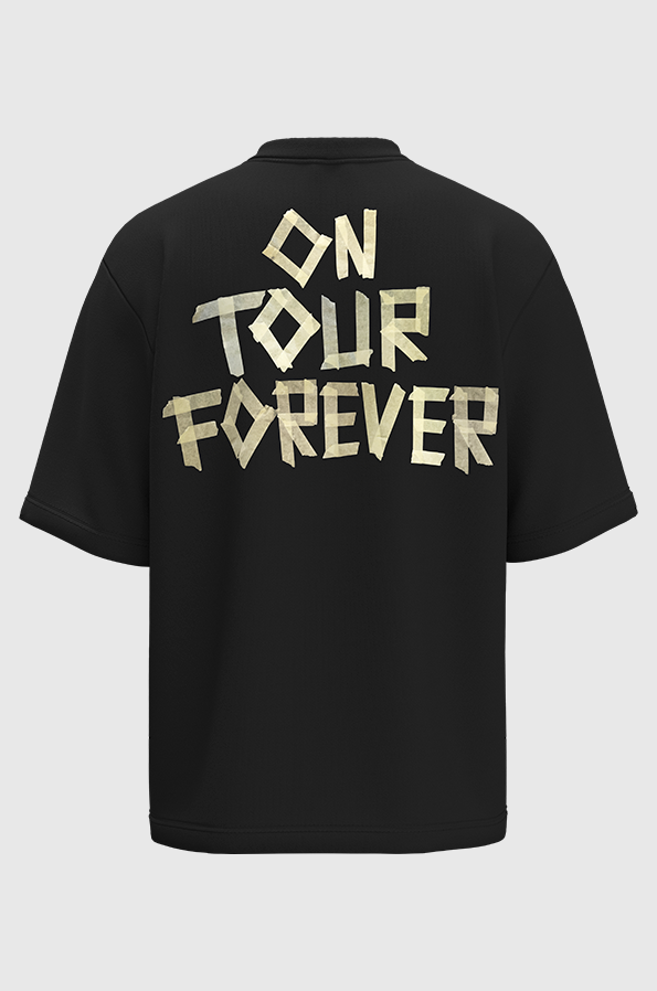 Camiseta Oversized On Tour Forever Algodão Egípcio