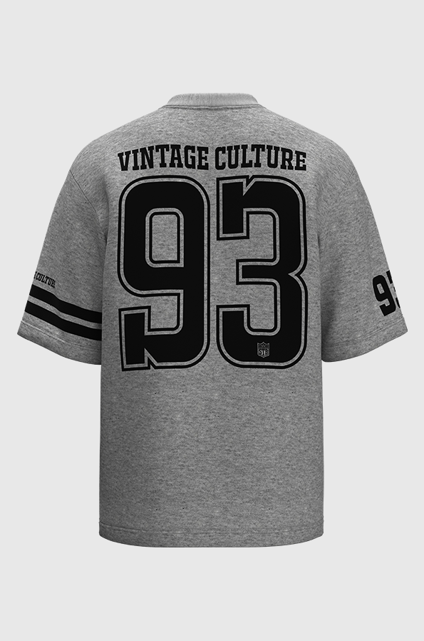 Camiseta Oversized Mescla Vintage Culture Football 93 - Só Track