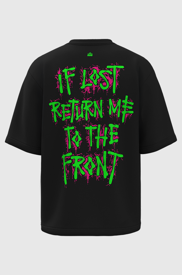 Camiseta Oversized Front Man