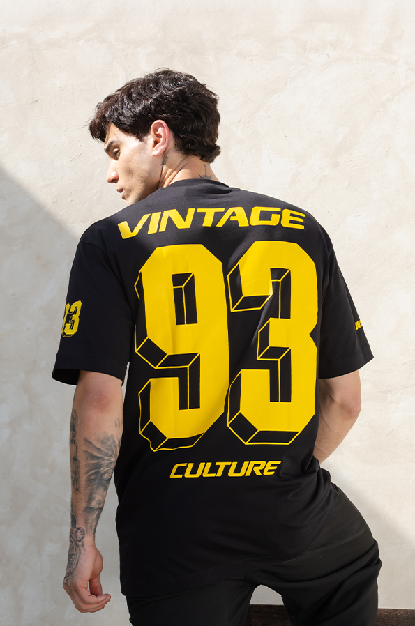 Camiseta Oversized Vintage Culture United Pima