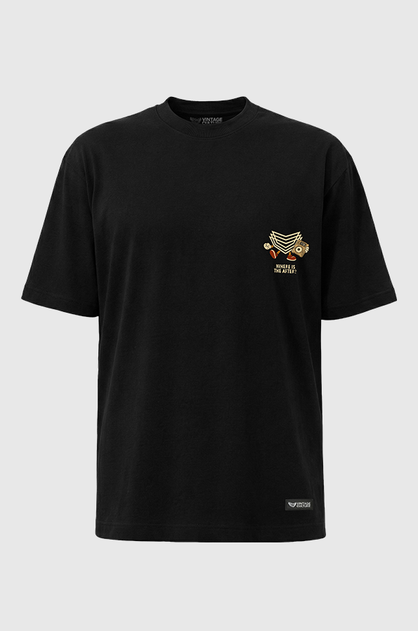 Camiseta Oversized Vintage Culture Where is the After? - Só Track