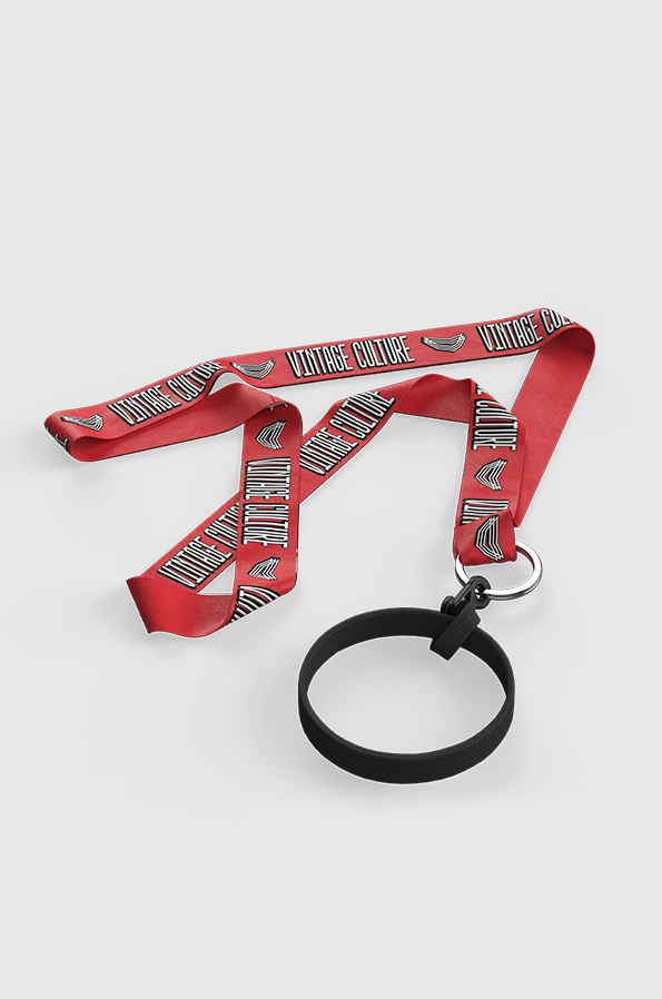 Alça para Copos Vintage Culture Red Drop