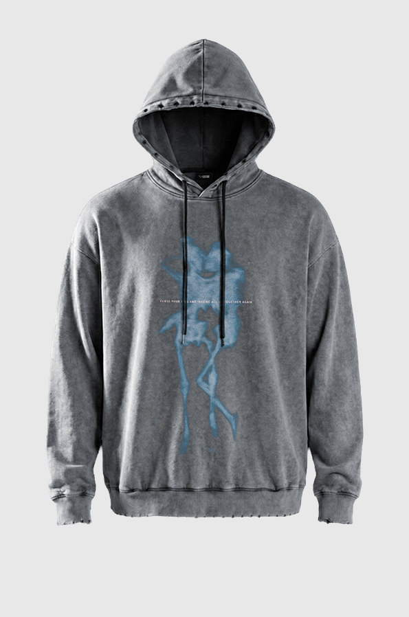 Moletom Canguru Estonado Us Together Again