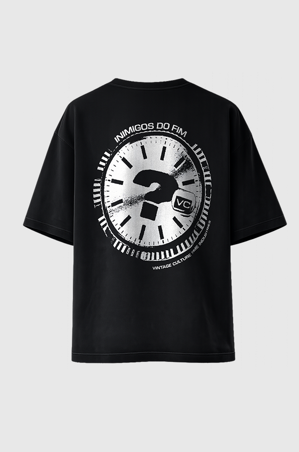 Camiseta Oversized After Club Inimigos do Fim