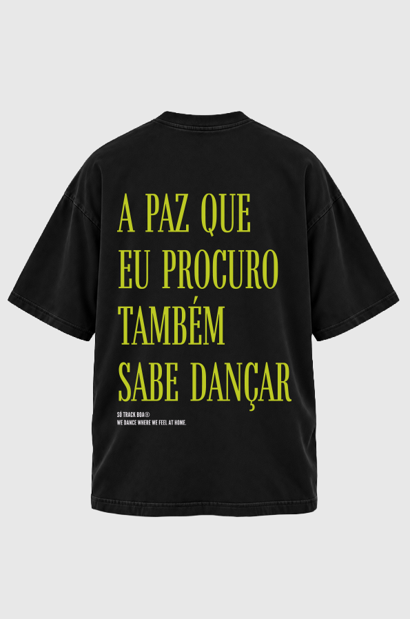 Camiseta Oversized A Paz Que Eu Procuro