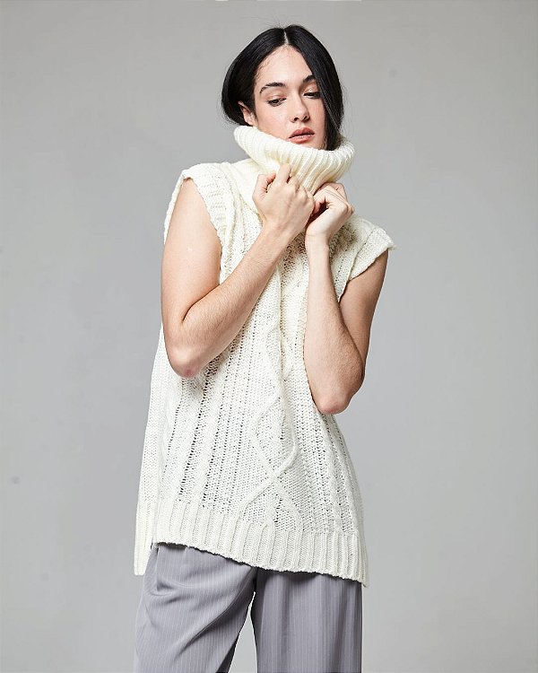 Tricot Sage Branco