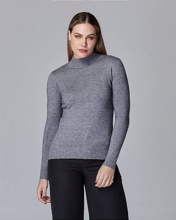 Tricot Cozy Cinza