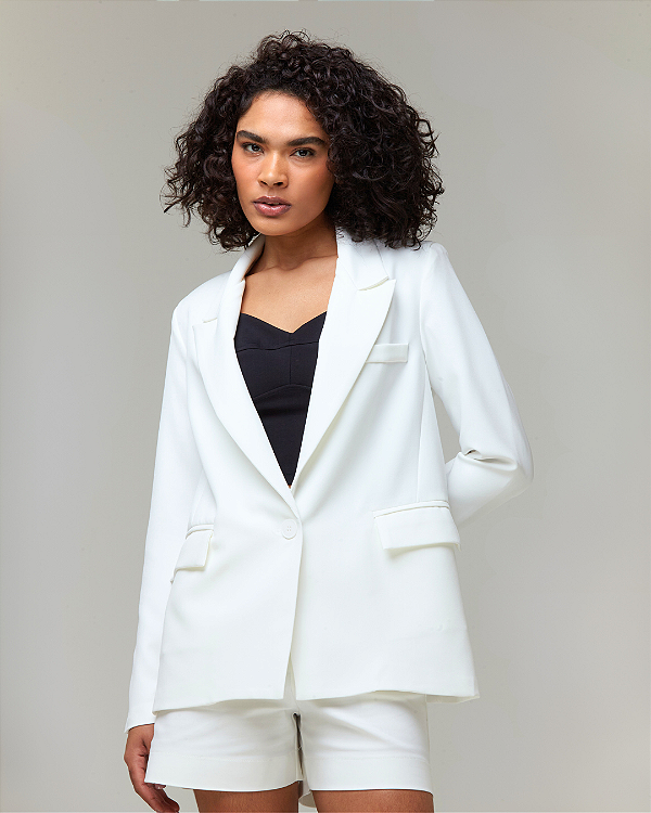 Blazer Pop Branco