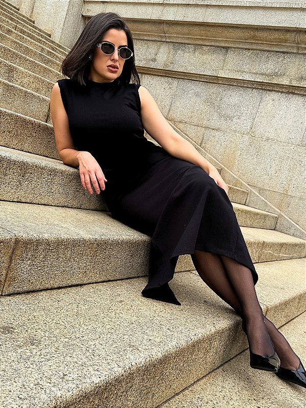 Vestido Evora Preto