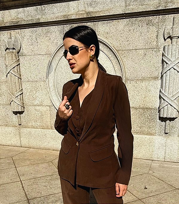 Blazer Azura Marrom