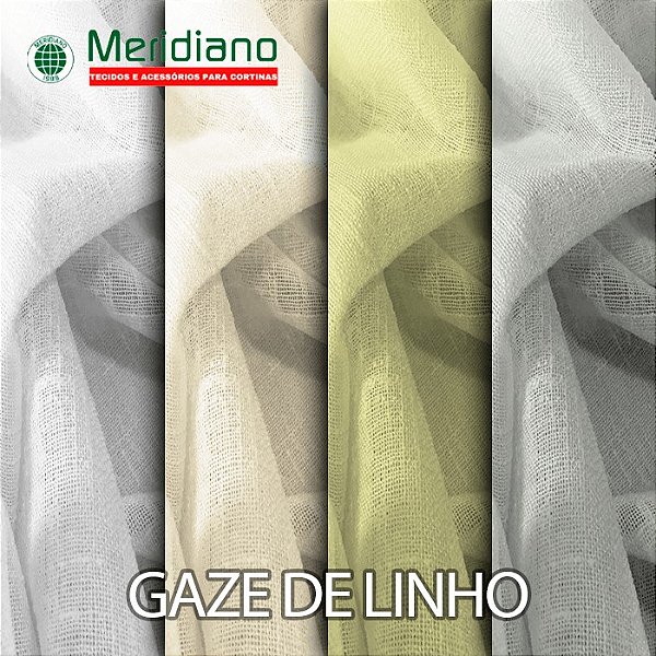 TECIDO GAZE DE LINHO (LARG 2,8