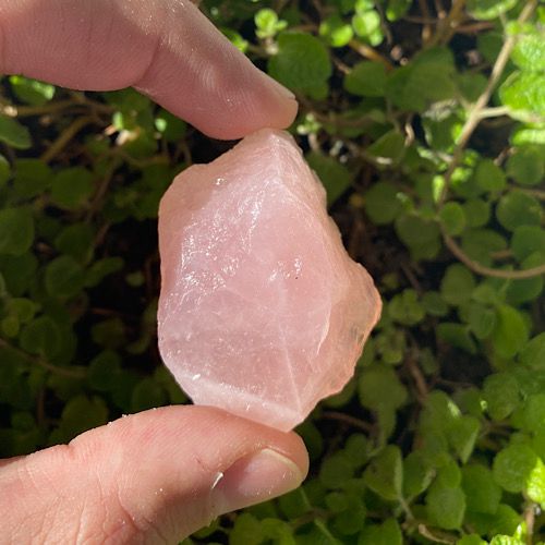 Quartzo Rosa Bruto Q. Extra - Amor e Compaixão