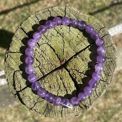 Pulseira Esfera Ametista - Transmutação e Relaxamento