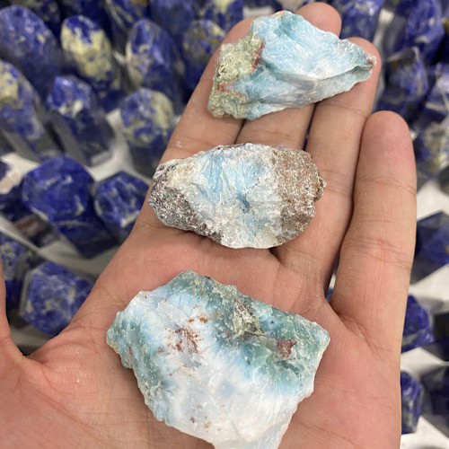 Larimar Bruta - Pedra Evolução Espiritual