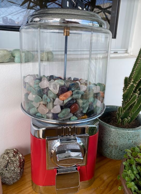 Máquina de Pedras Roladas + 5Kg de Pedras Roladas