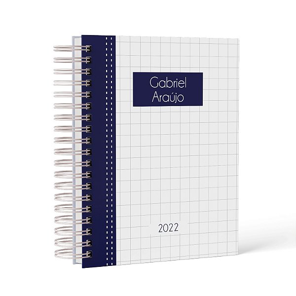 Caderno Masculino Capa Personalizada