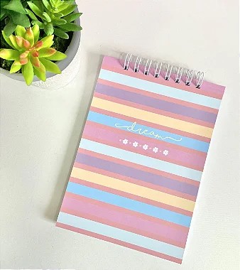 Bloco de Notas Dream Candy Colors