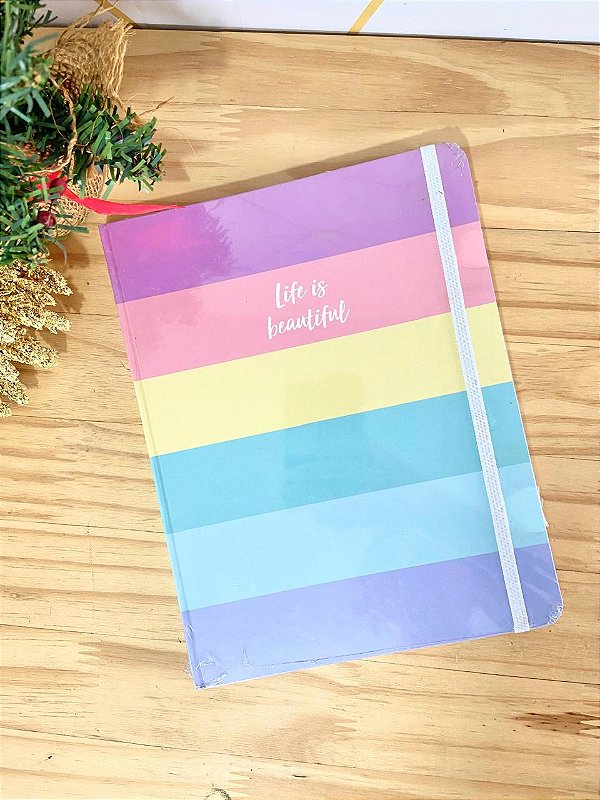 Caderno Brochura Pautado Le Criativa Tamanho G