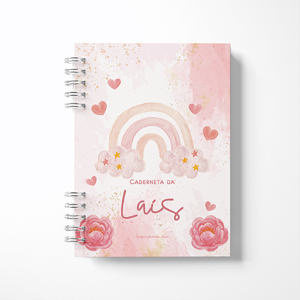 Caderneta de Vacinação Personalizada | Temas Arco Íris
