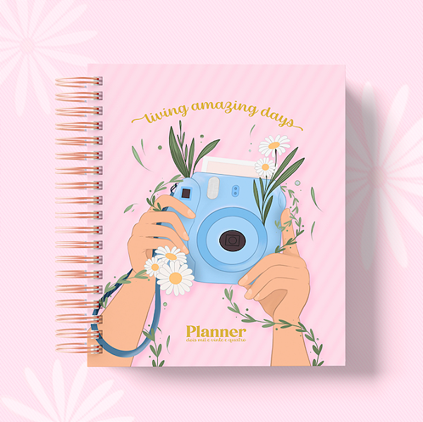 Planner 2024 Capa Personalizada Living 1