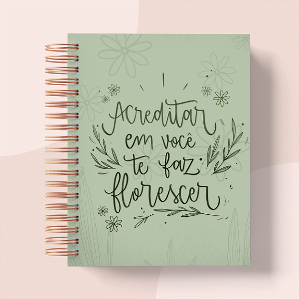 Agenda 2025 Personalizada - Acreditar em você