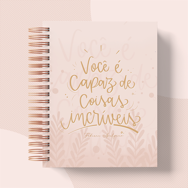 Agenda 2025 Personalizada - Você é Capaz