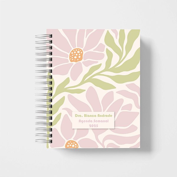 Agenda Semanal 2025 Personalizada Groovy
