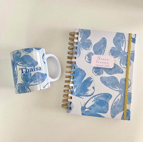 Agenda 2025 e Caneca Personalizada