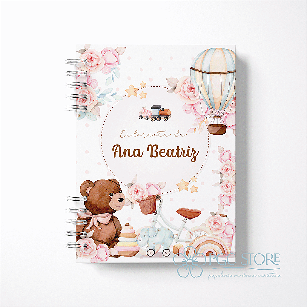 Caderneta de Vacinação Personalizada | Temas Brinquedos